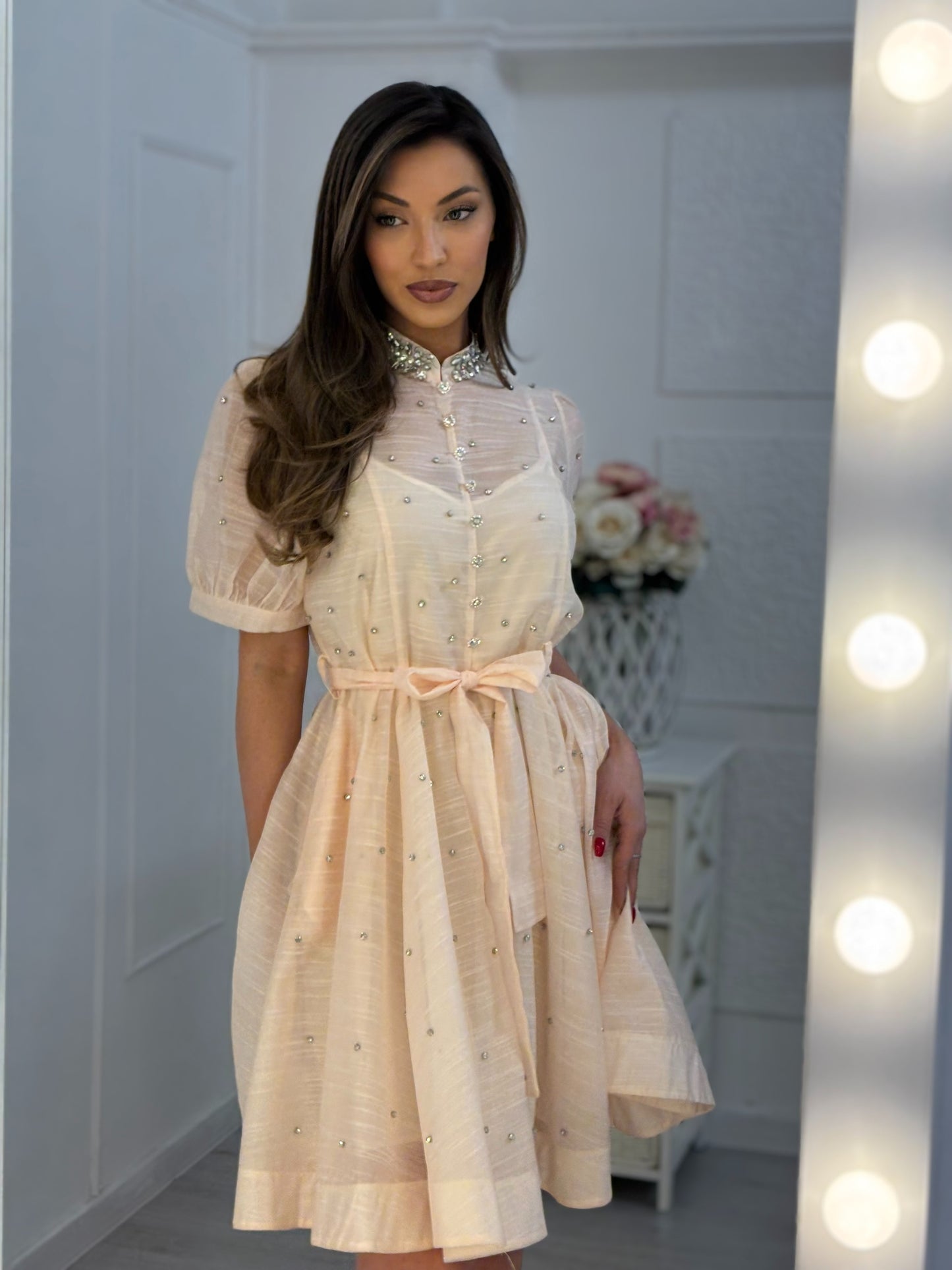 Dress with stones Danaya