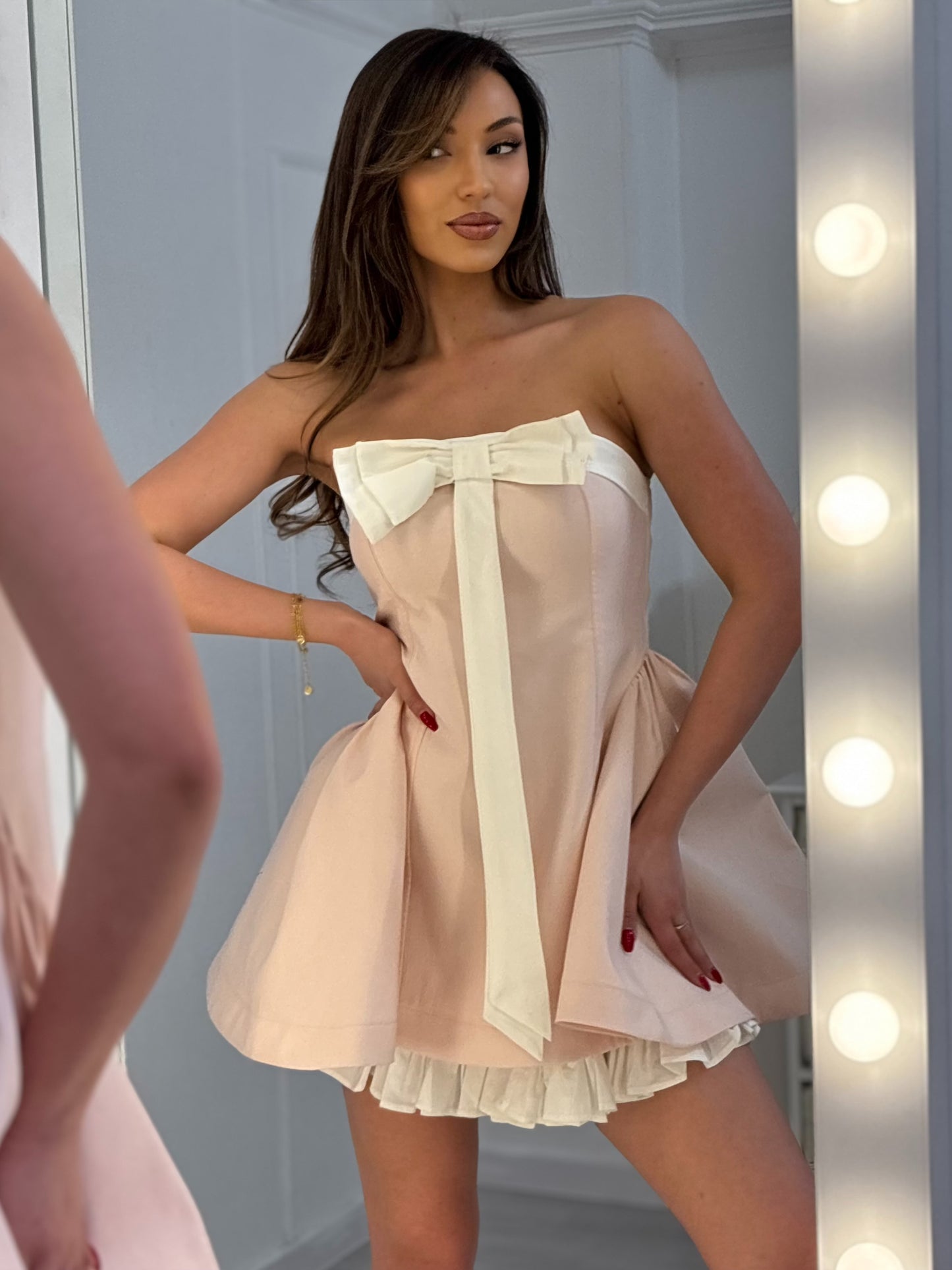 Candy Ribbon dress with ribbon