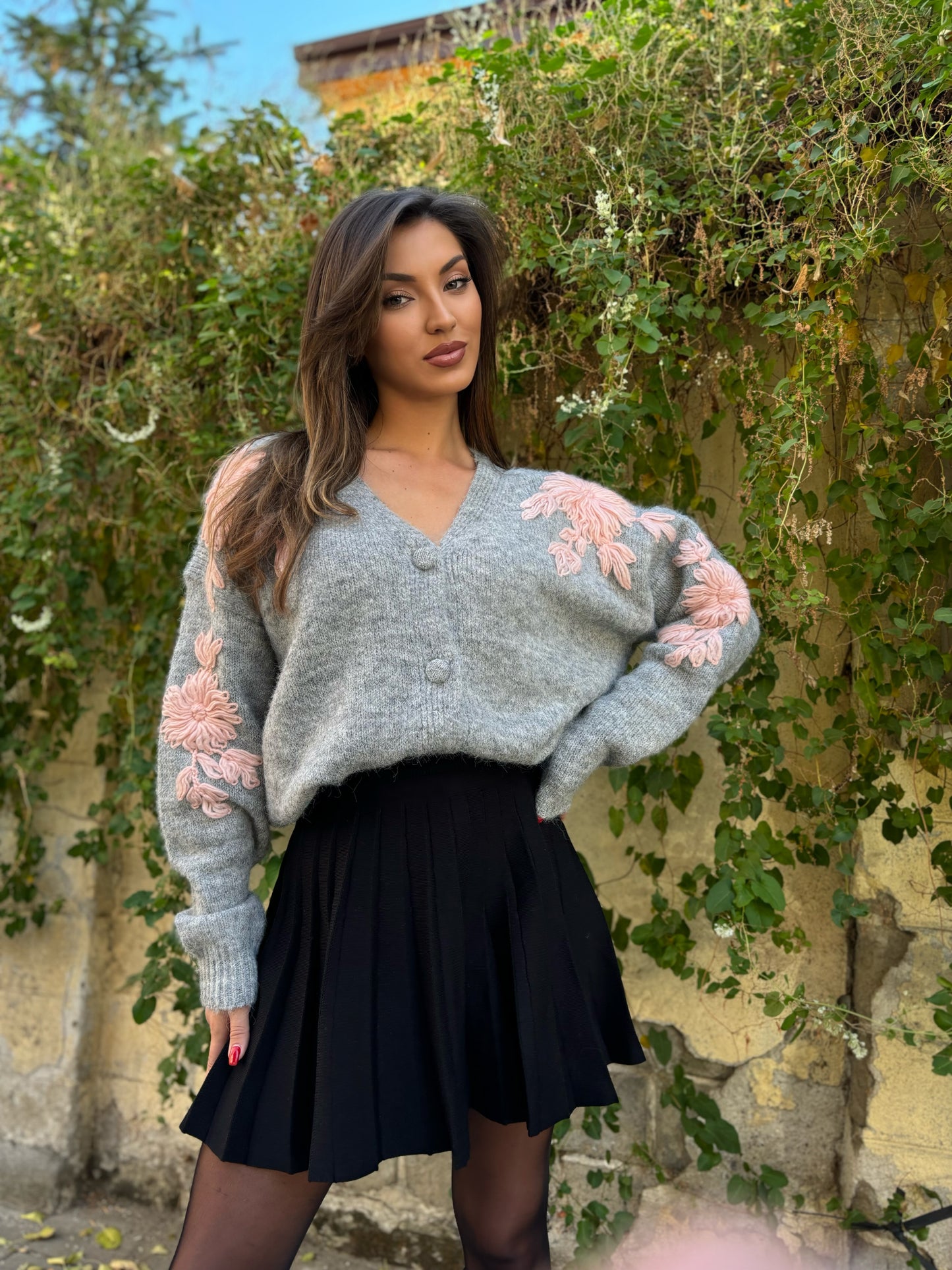 Cardigan floral Tolita