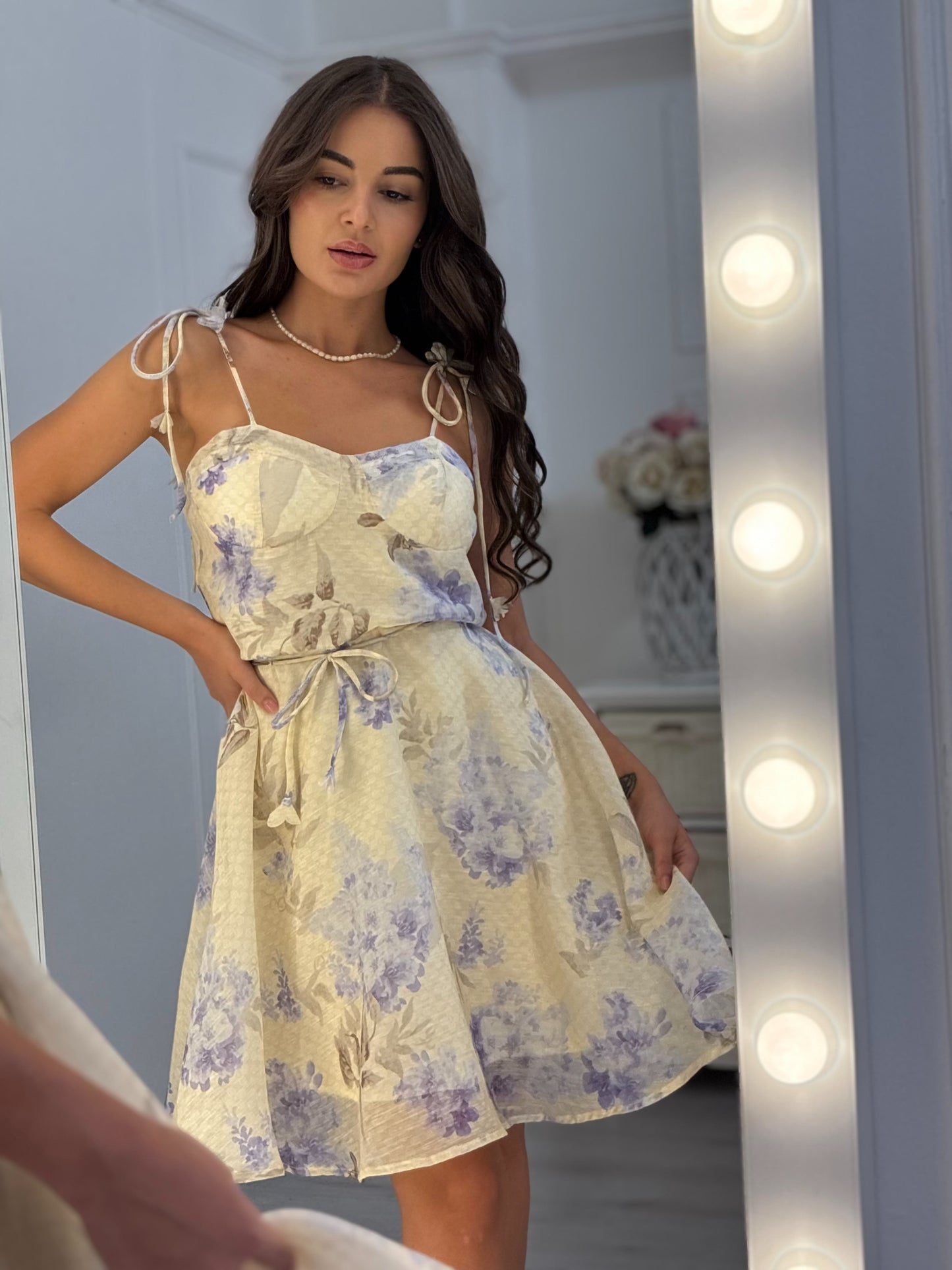 Рокля Carmelina с цветя