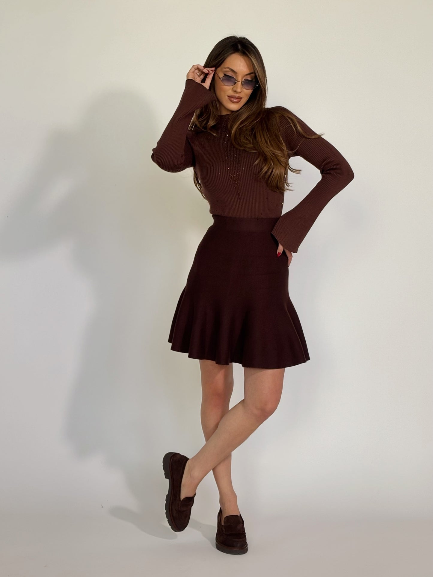 Пола Viola от фино плетиво