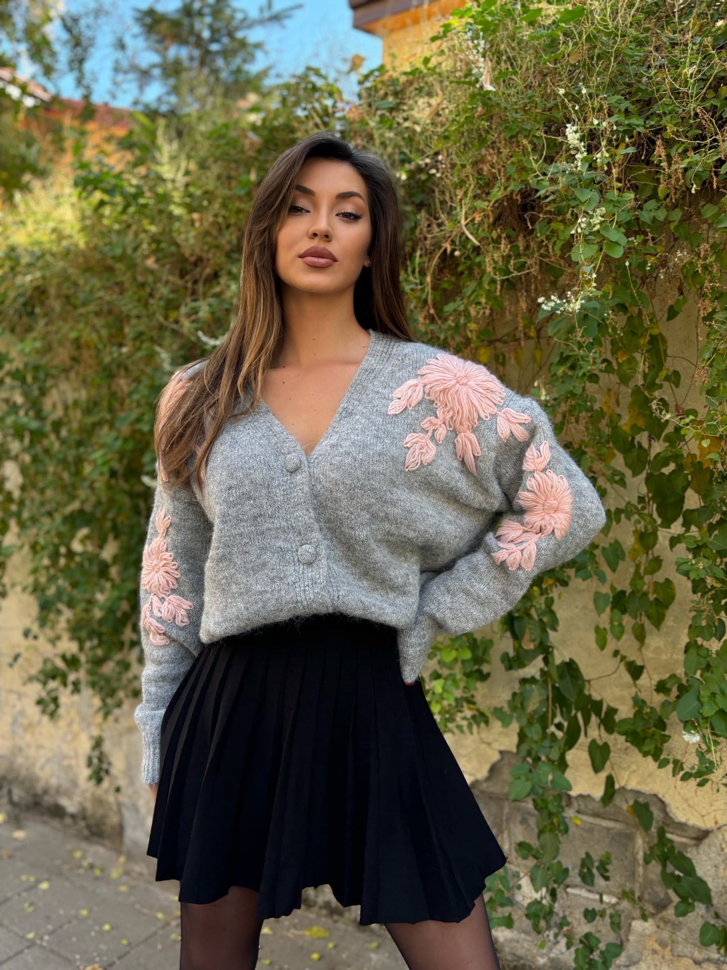 Cardigan floral Tolita