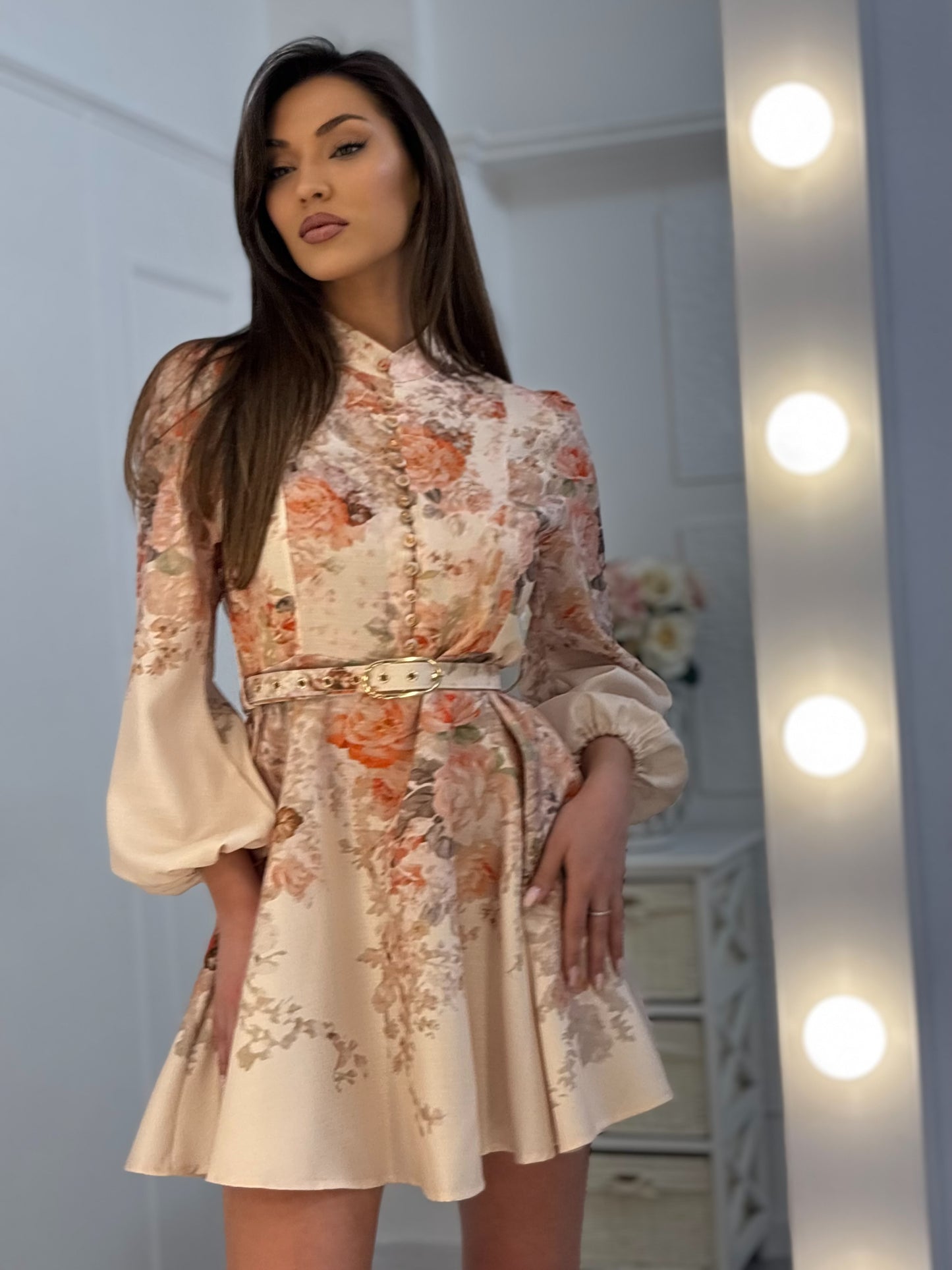 Rochie cu flori Zinaida