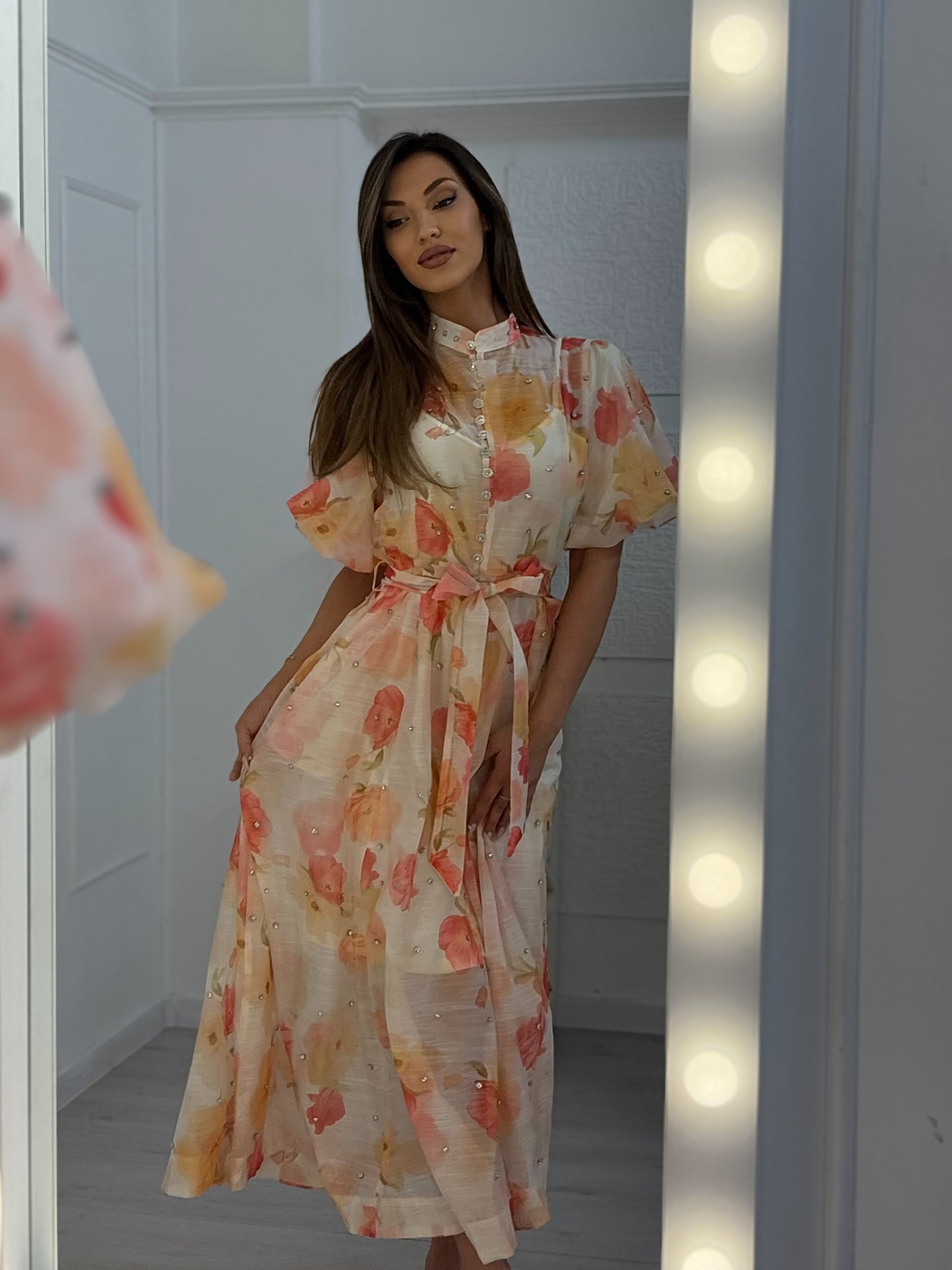 Dress with stones Luna