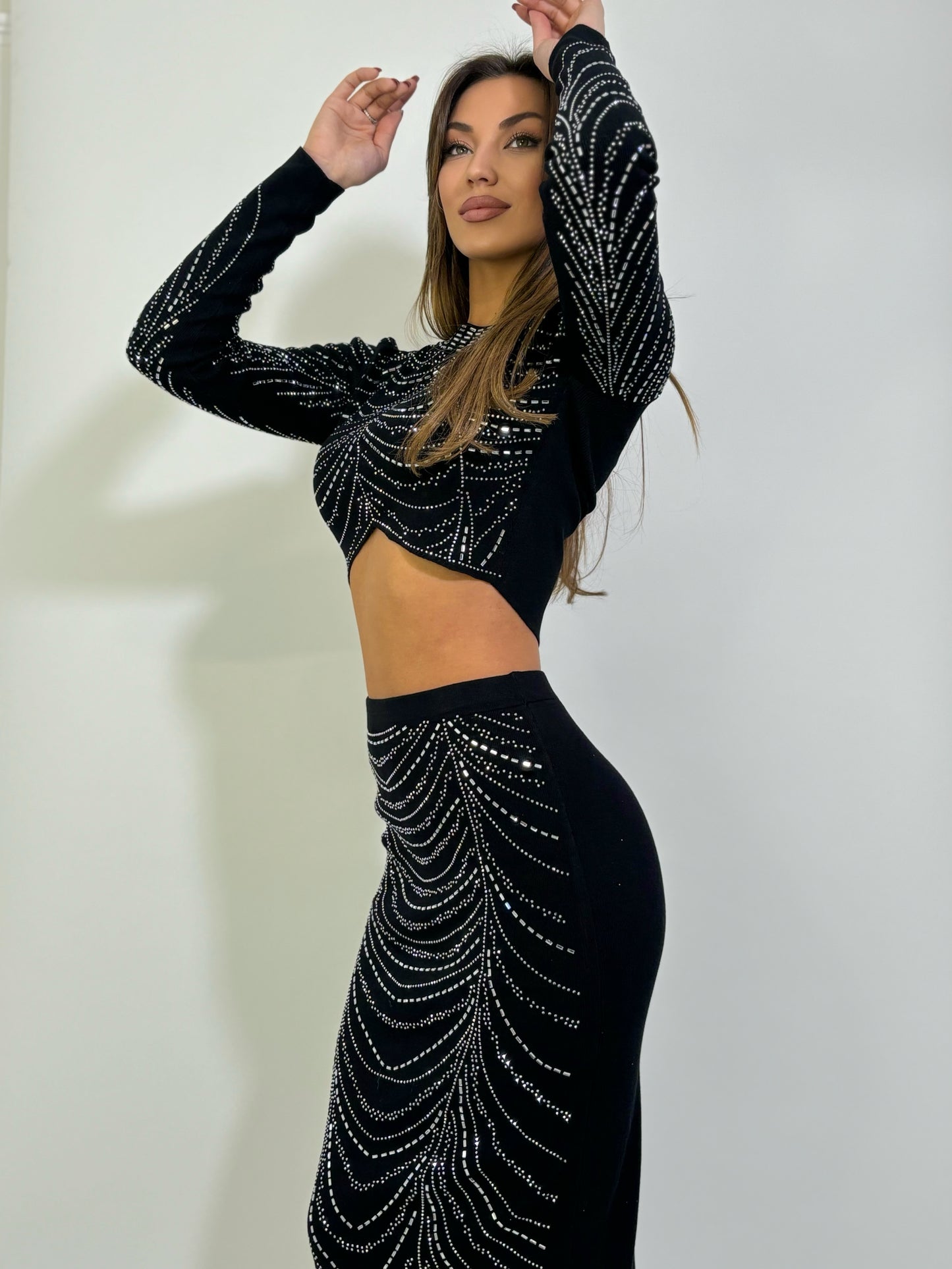 Комплект Velvina с камъни