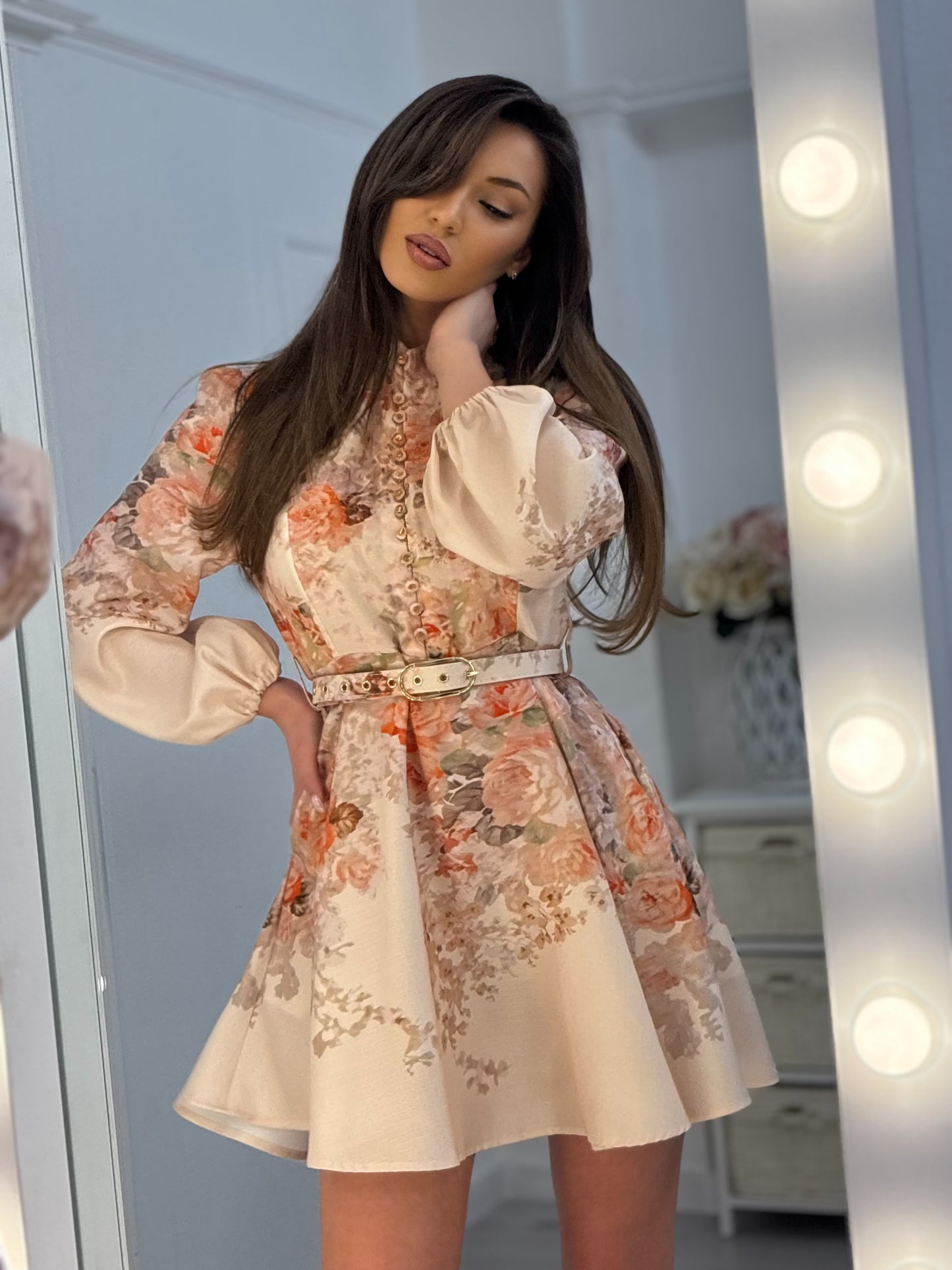 Rochie cu flori Zinaida