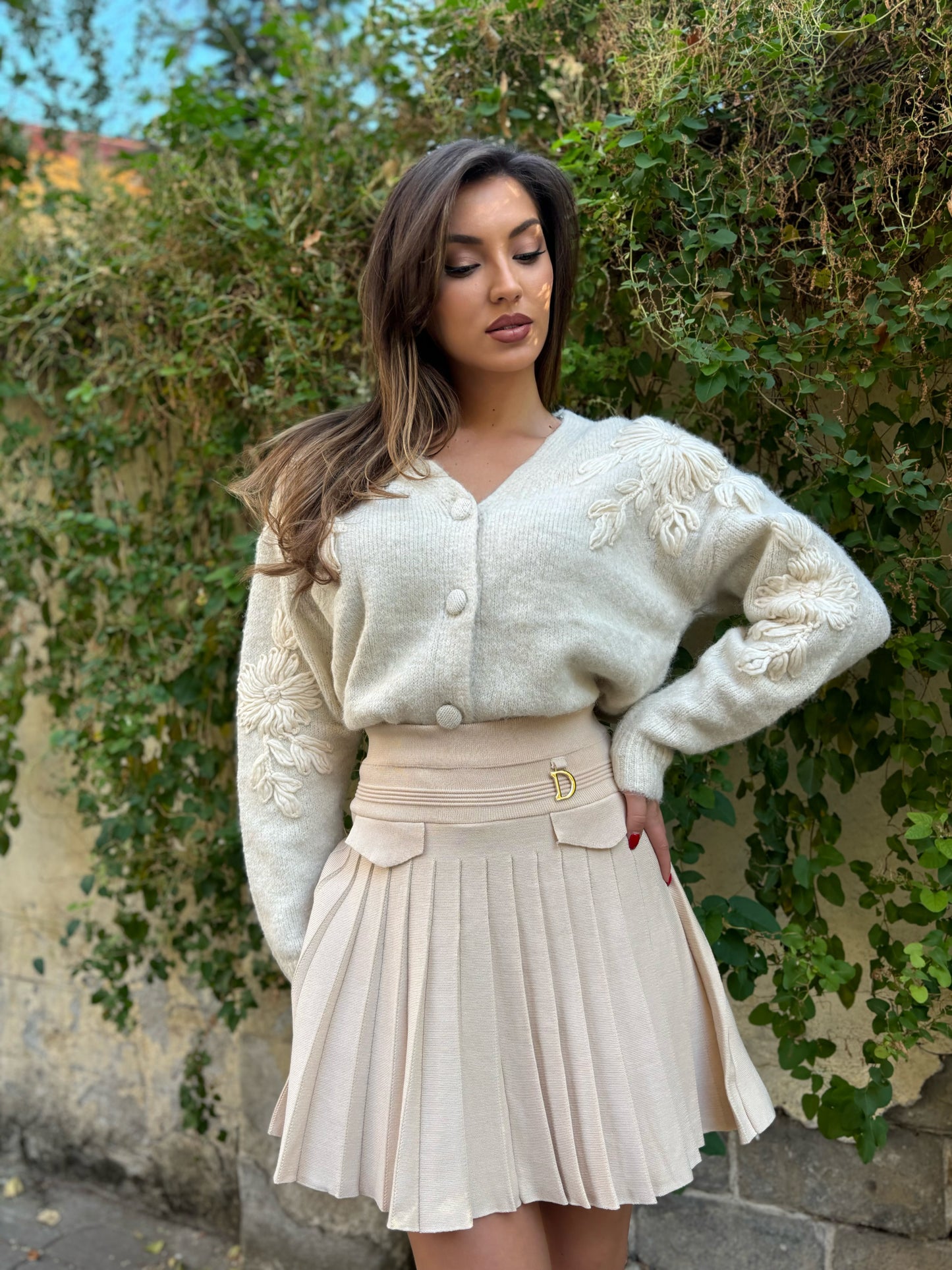 Cardigan floral Tolita