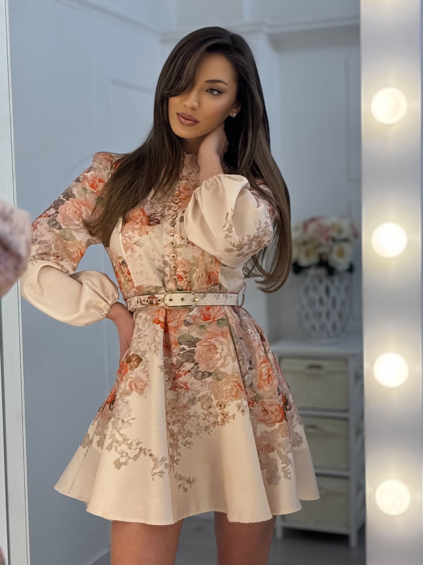 Rochie cu flori Zinaida