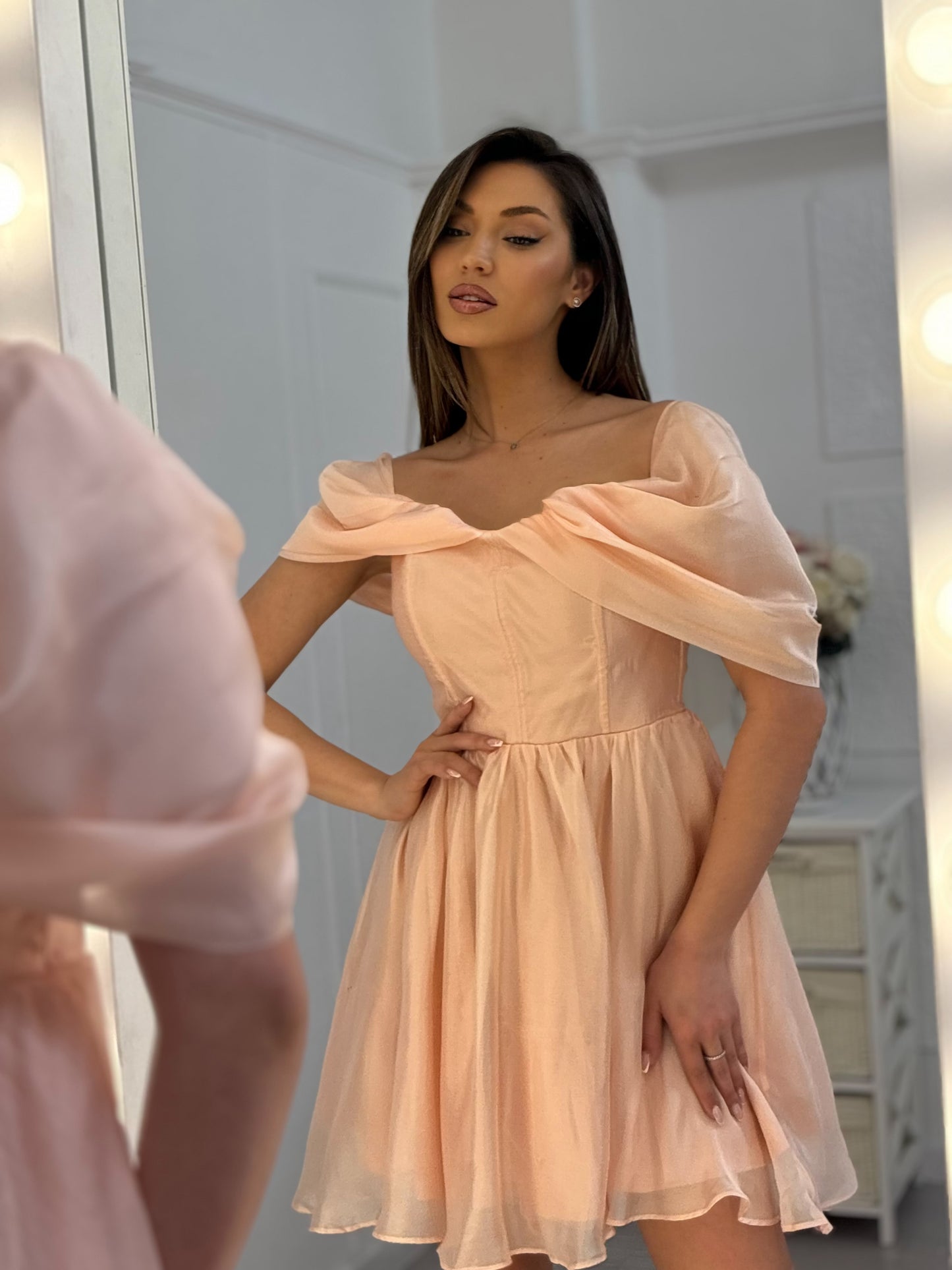 Рокля Fabulous изкуствена коприна