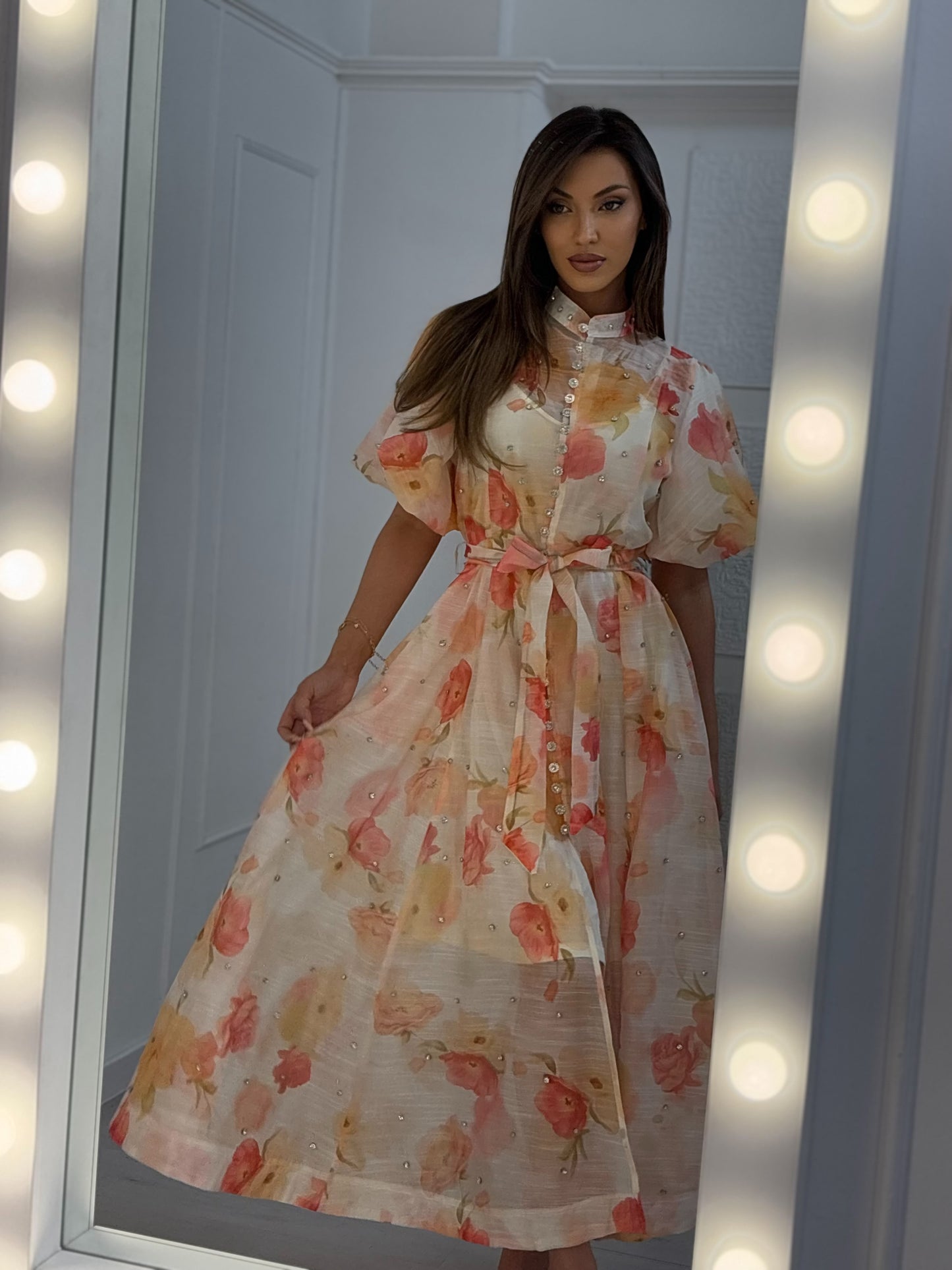 Dress with stones Luna