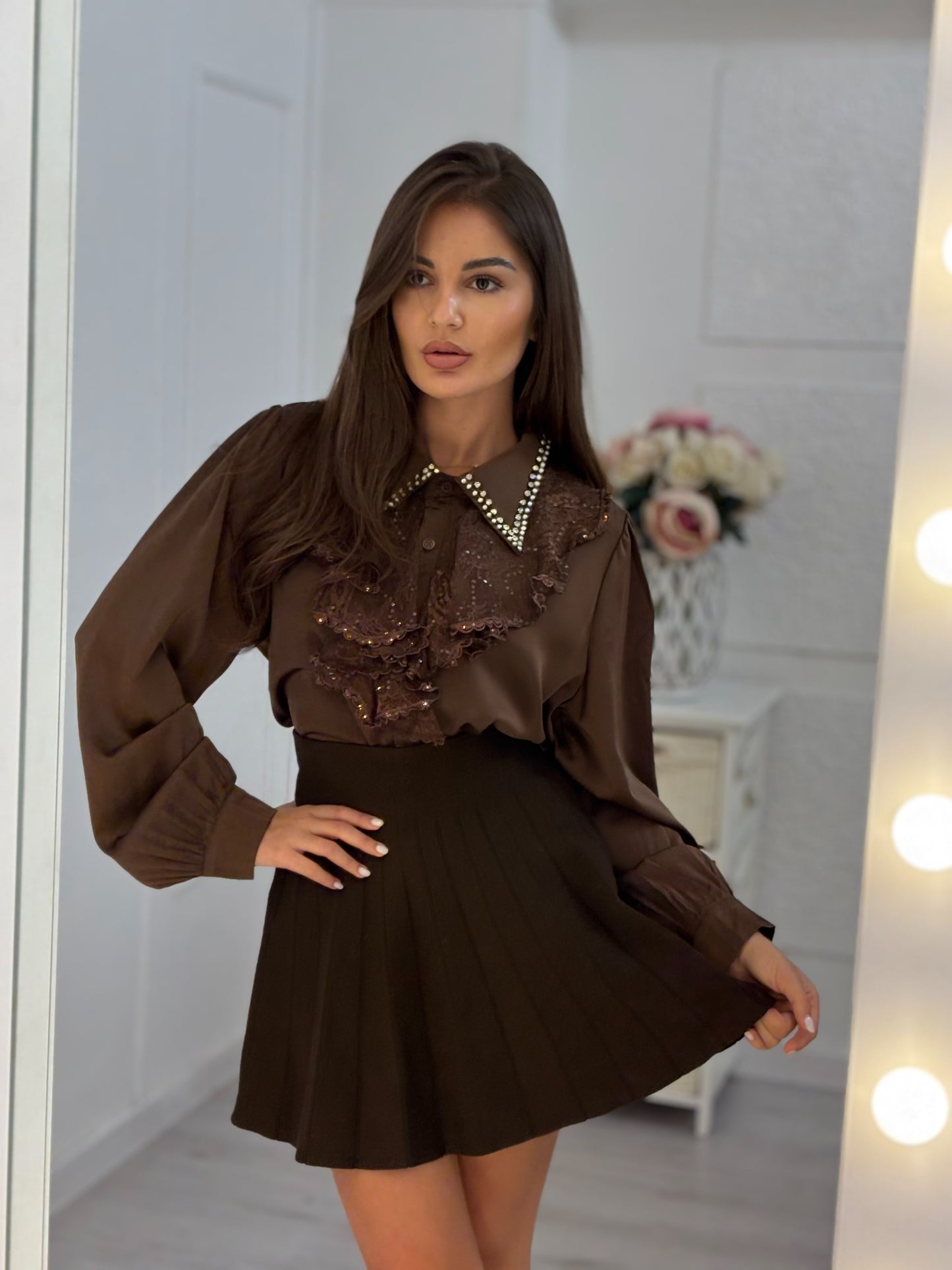 Плисирана пола Korsy