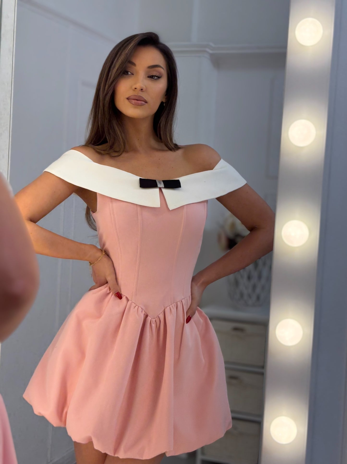 Francheska off-shoulder dress