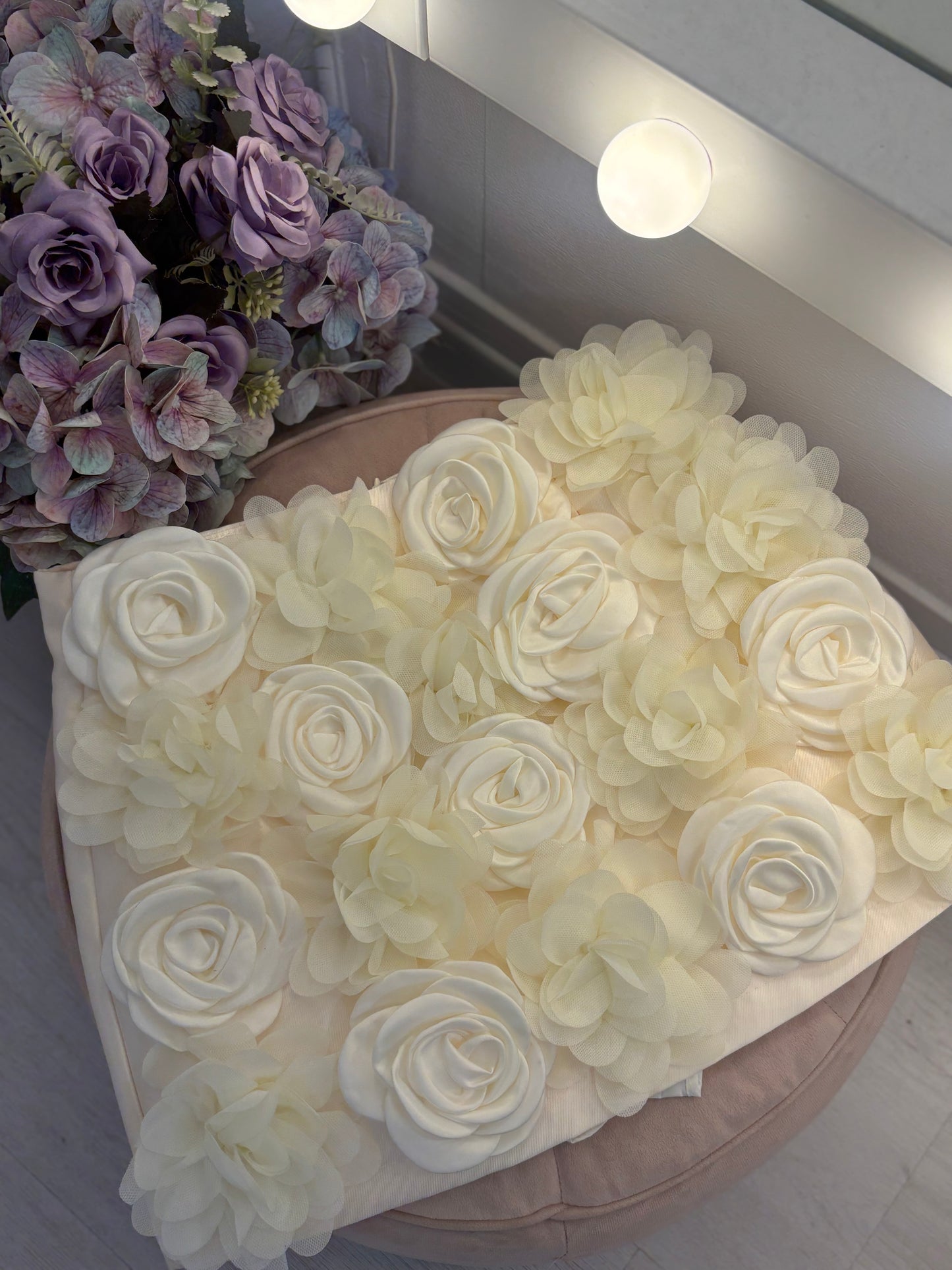 Rosalia trouser skirt with roses