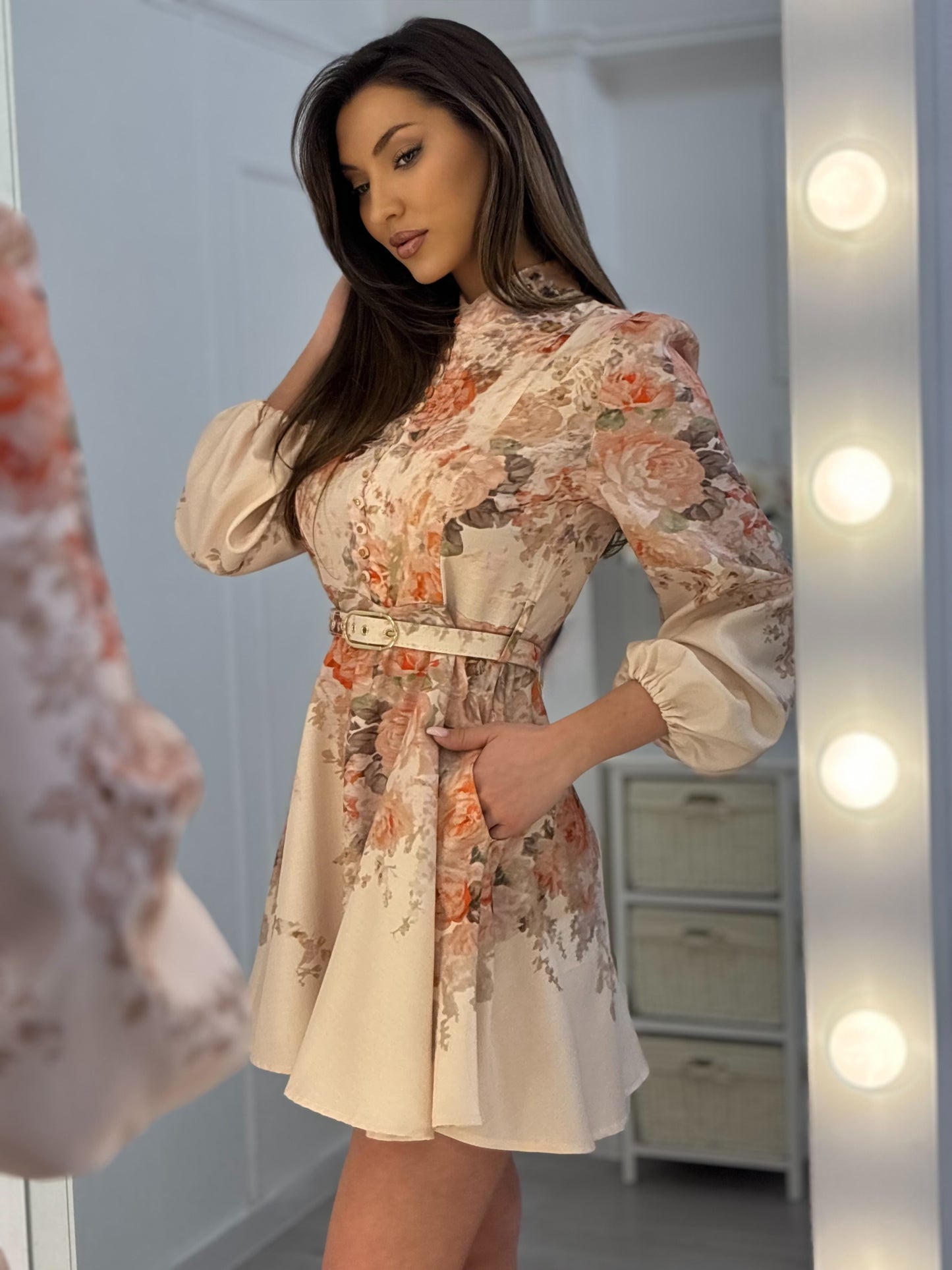 Rochie cu flori Zinaida