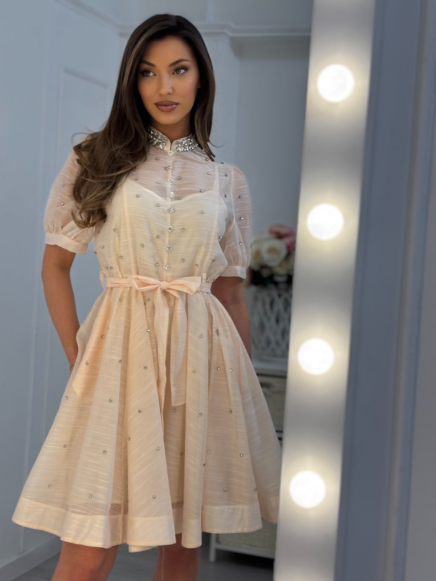 Dress with stones Danaya