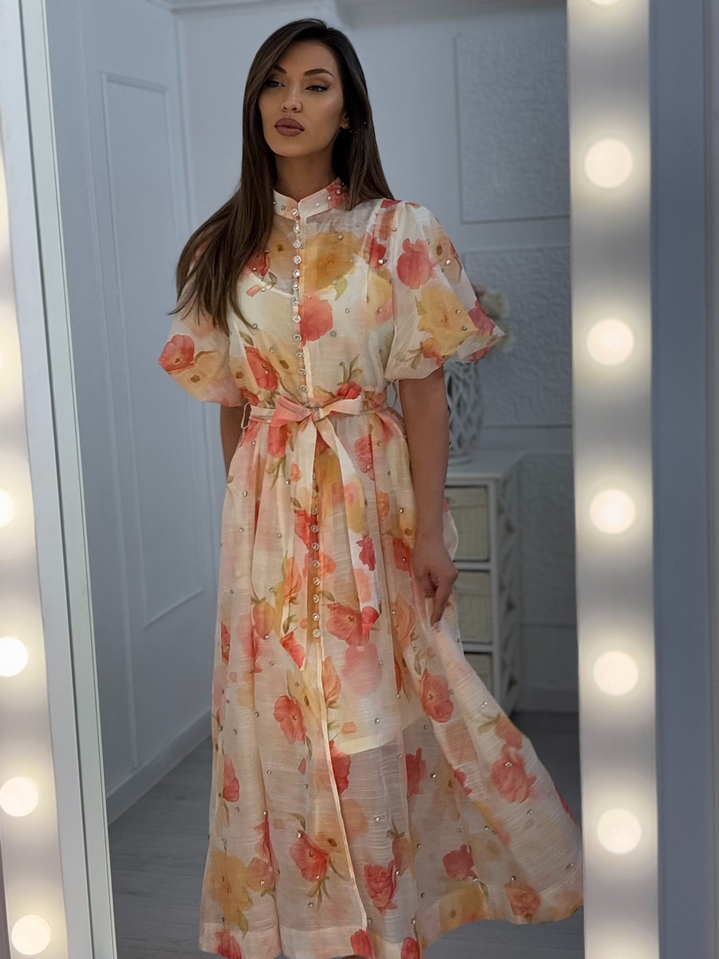Dress with stones Luna