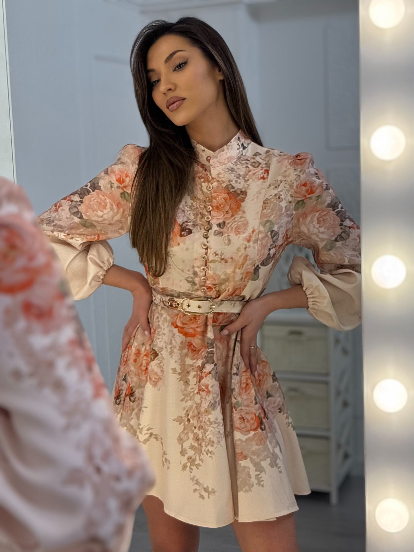 Rochie cu flori Zinaida