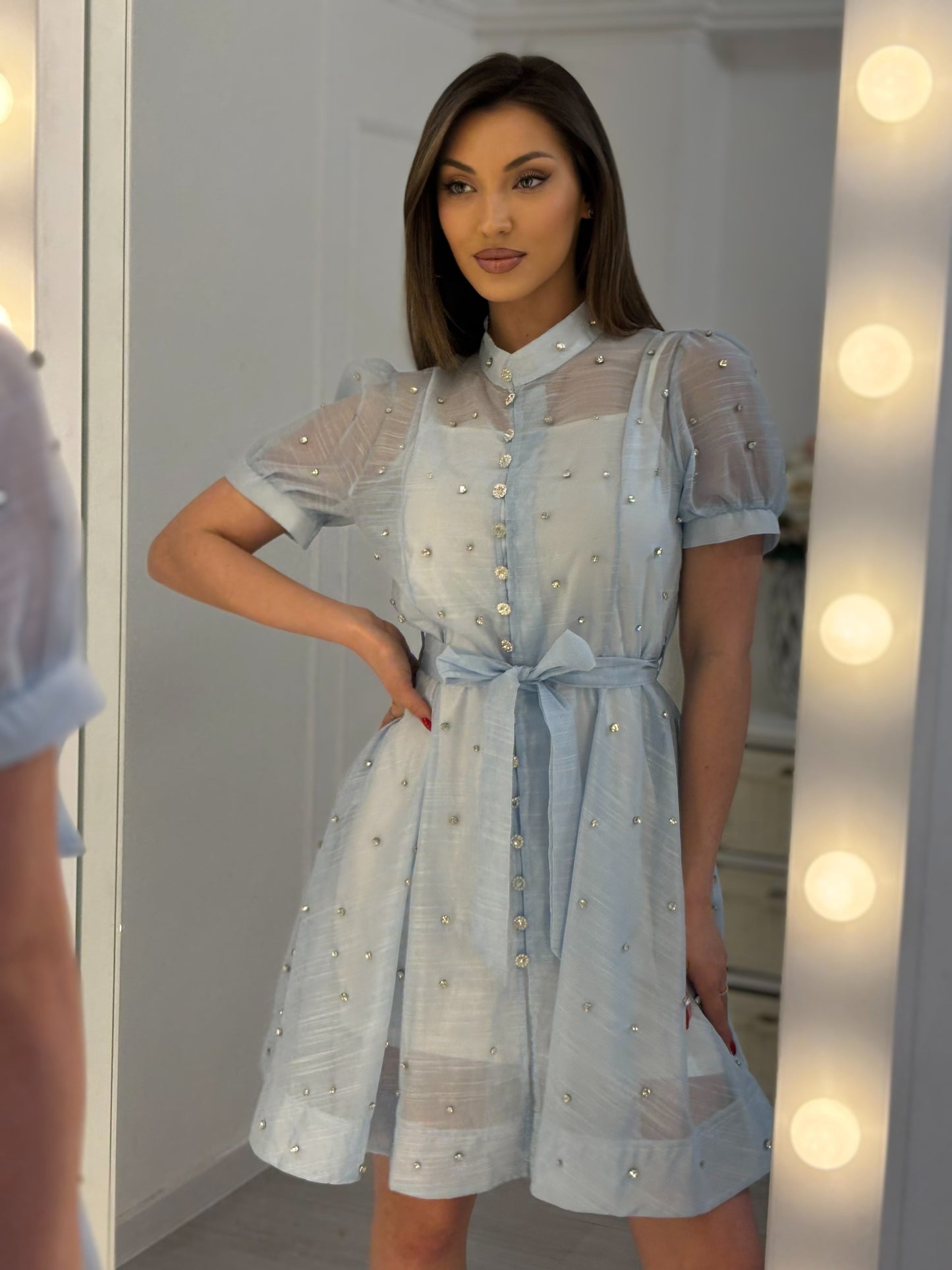 Рокля Diamond с камъни