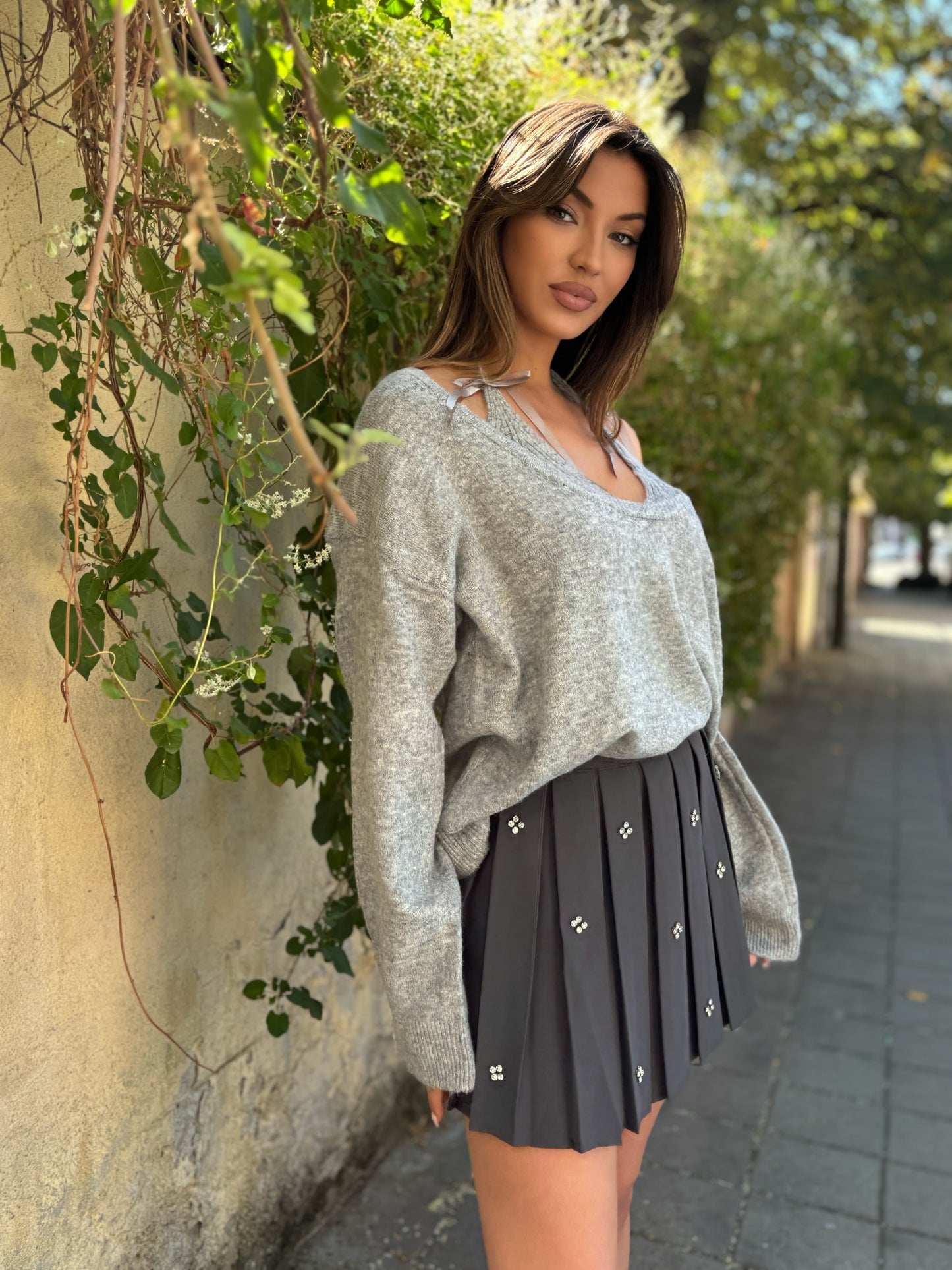 Pulover din două piese Sarina
