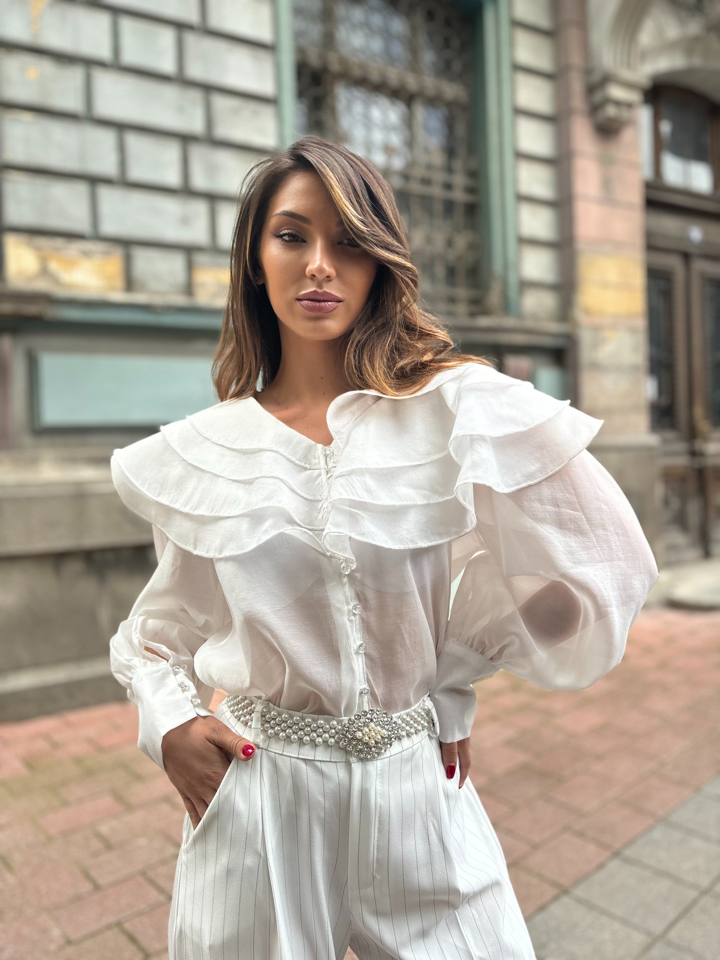 Риза Modern от ефирна материя