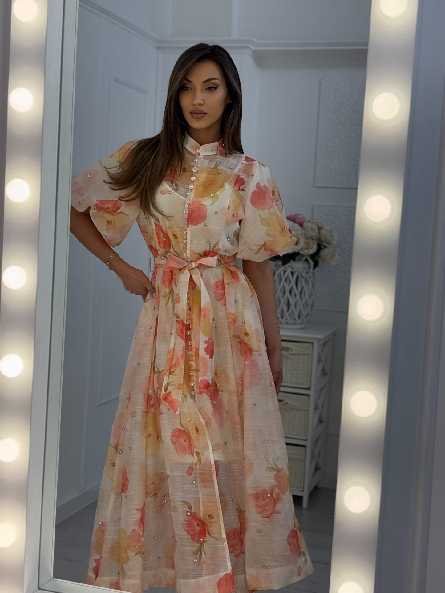 Dress with stones Luna