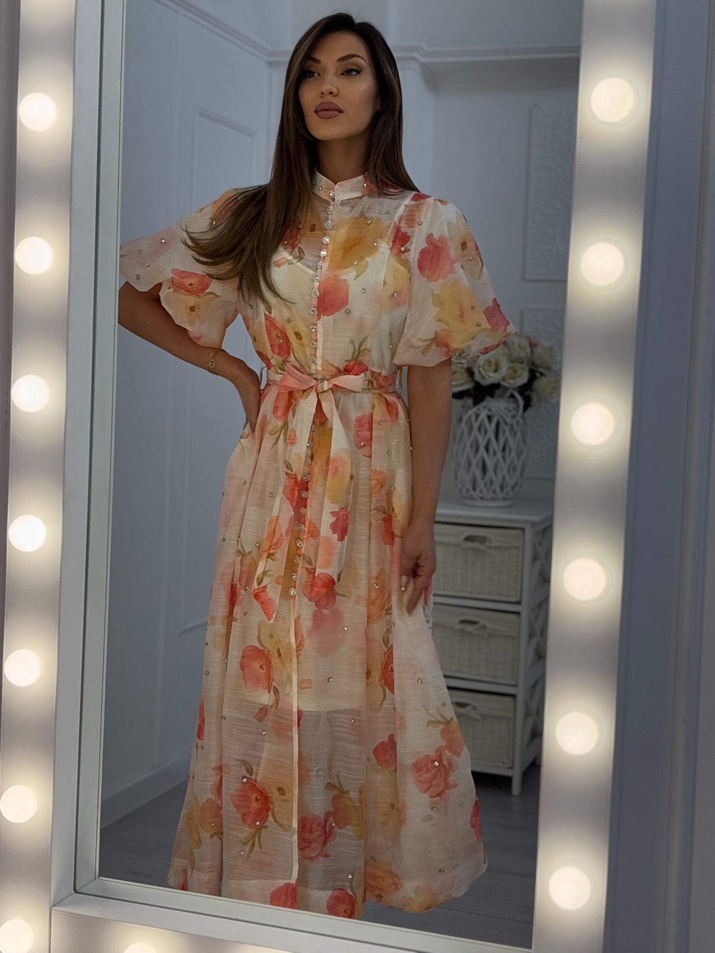 Dress with stones Luna