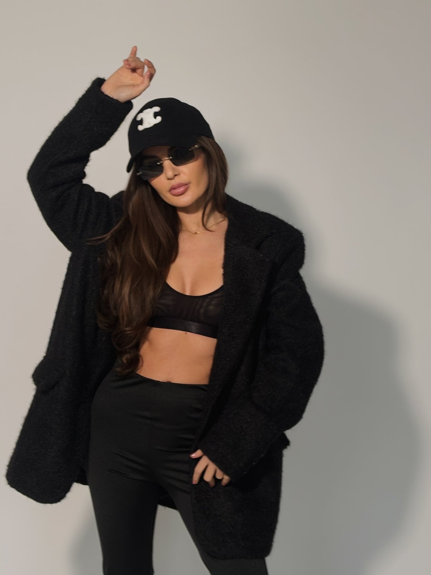 Блейзър Cocona от плътна материя