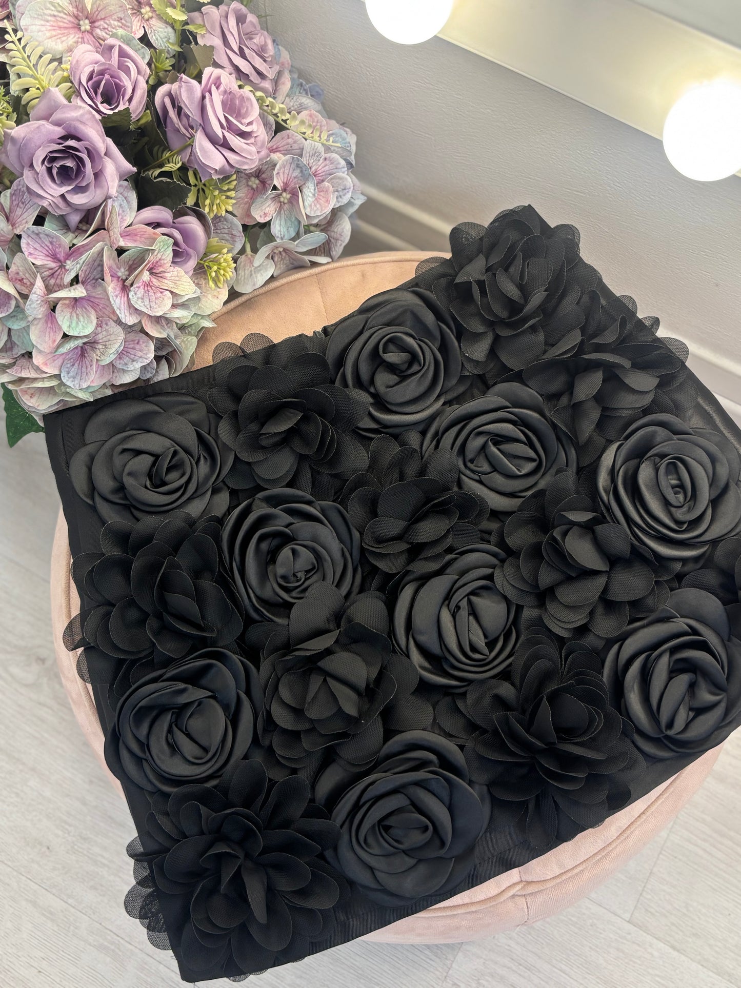 Rosalia trouser skirt with roses