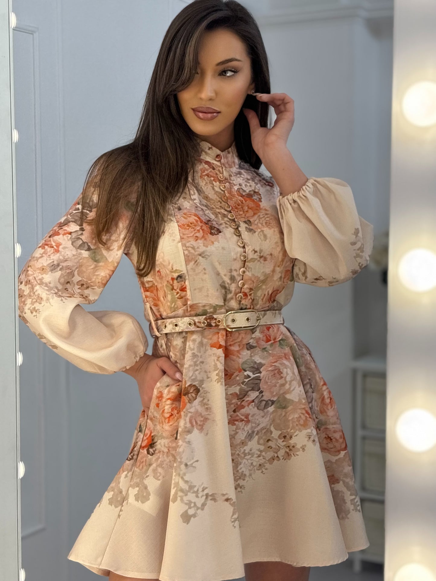 Rochie cu flori Zinaida