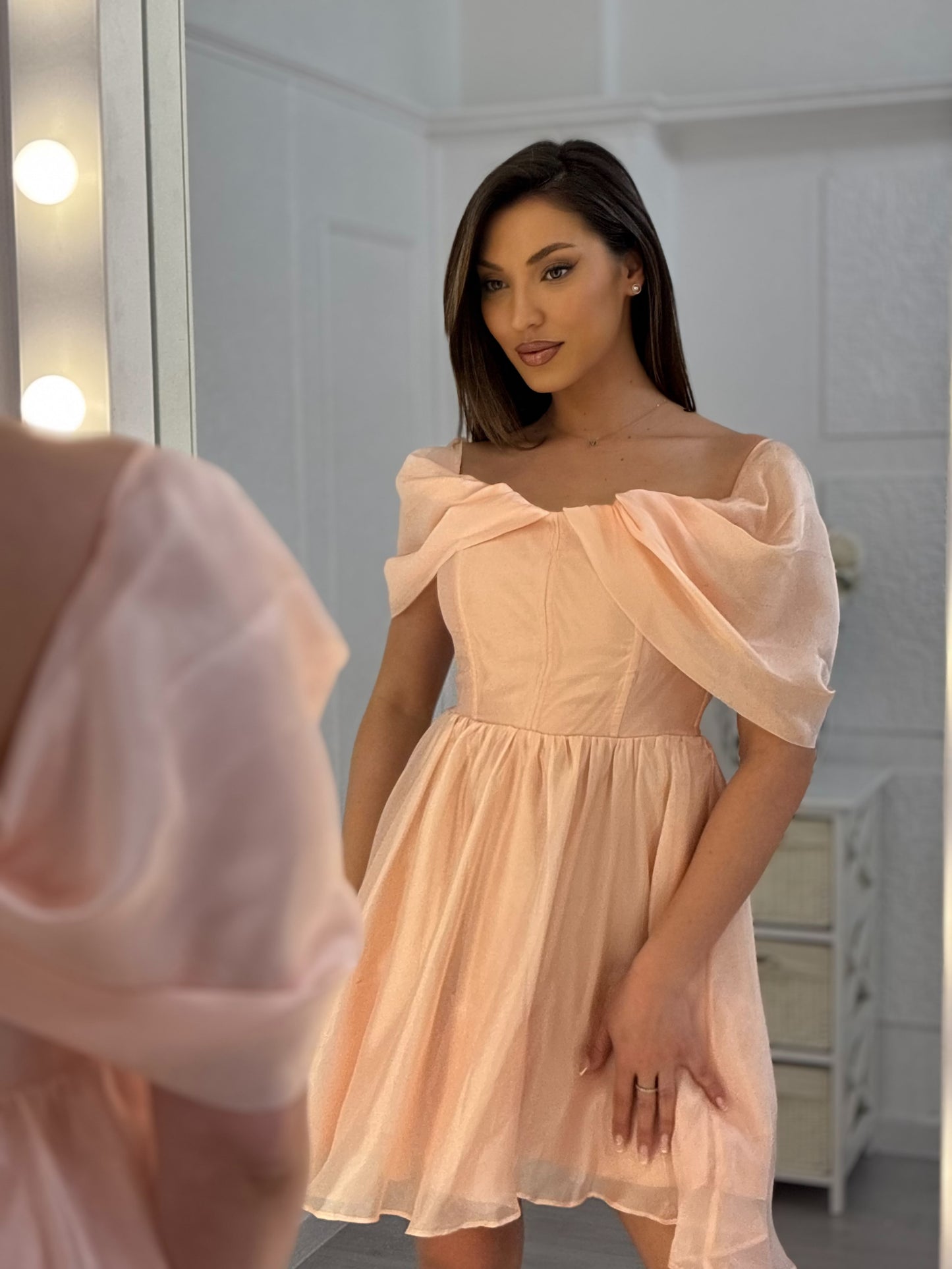 Рокля Fabulous изкуствена коприна