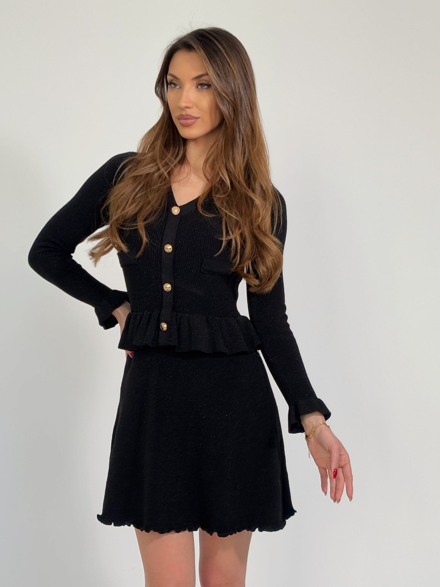 Рокля Belina с лъскава нишка