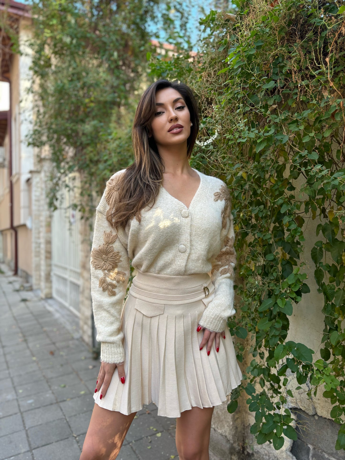 Cardigan floral Tolita