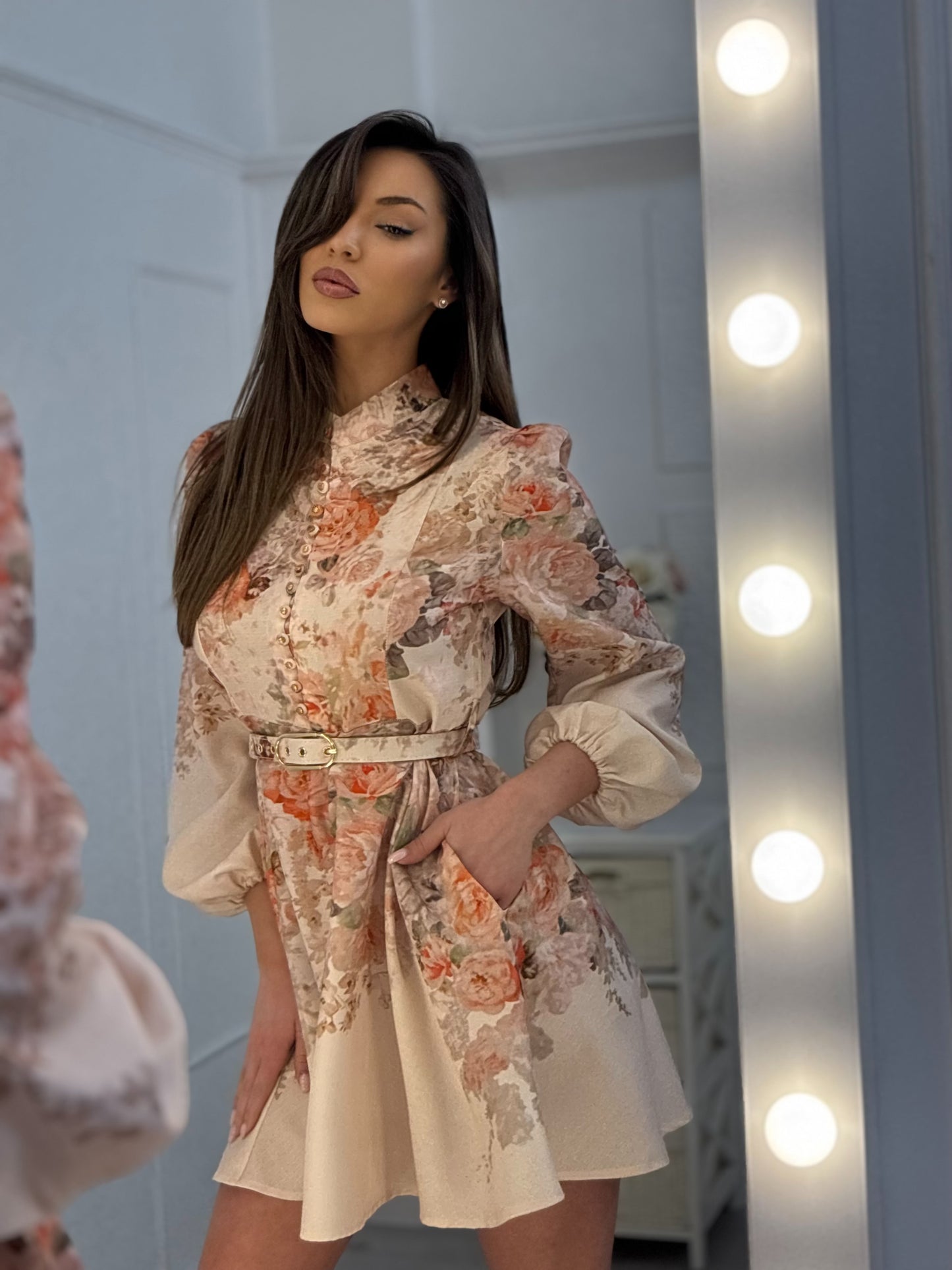 Rochie cu flori Zinaida