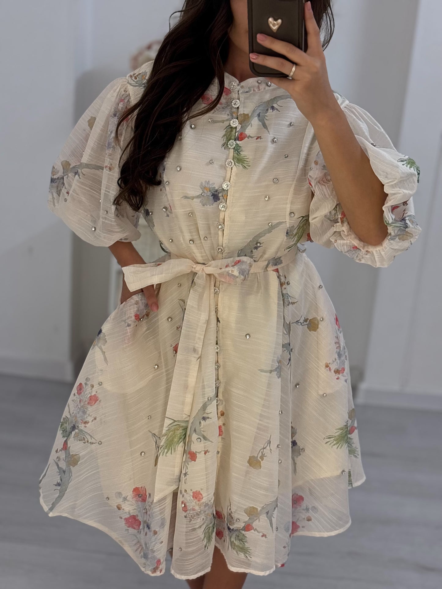 Рокля с камъни Denita