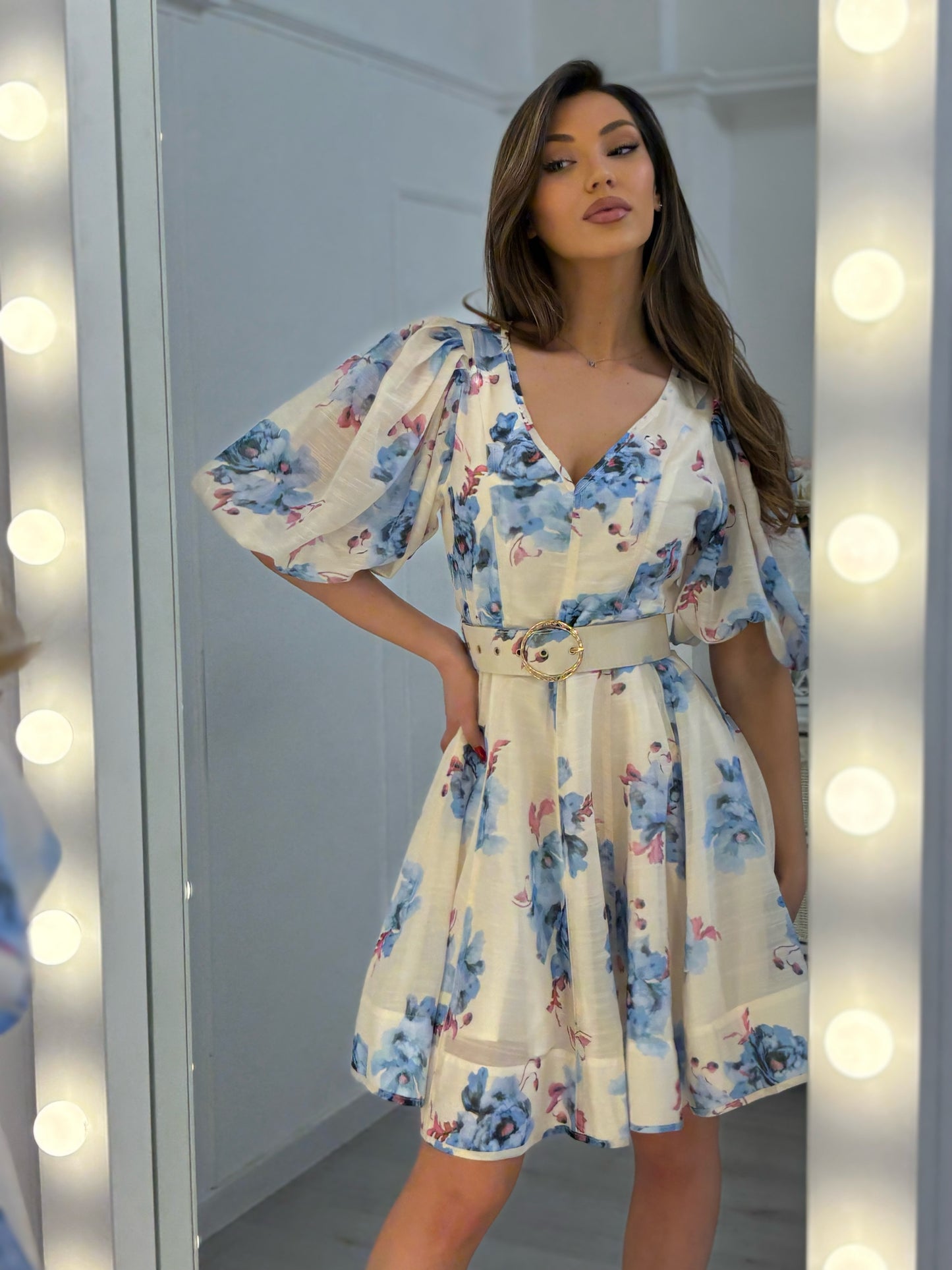 Rochie de vis cu culoarea
