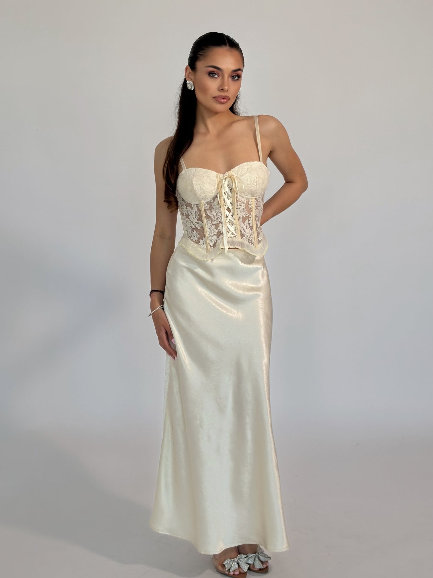 Сатенена пола Lalina