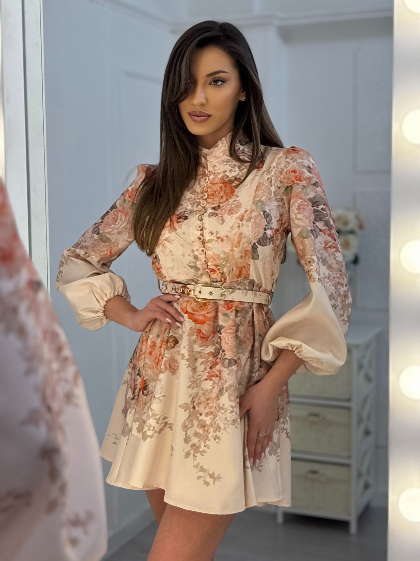 Rochie cu flori Zinaida