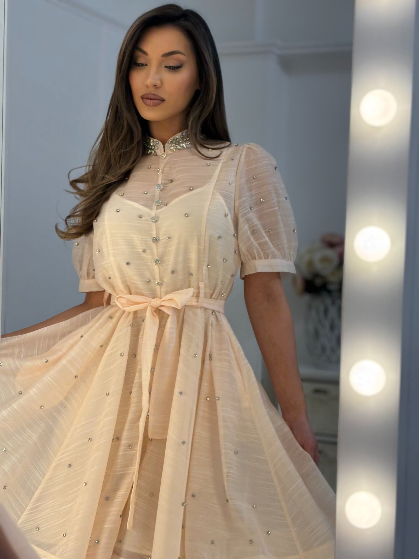 Dress with stones Danaya