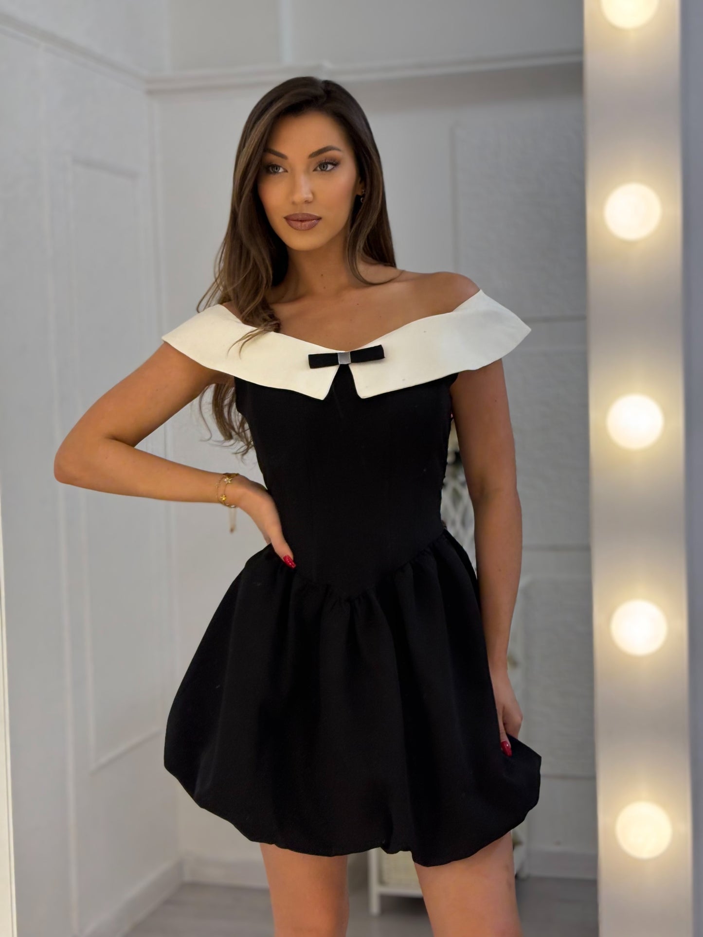 Francheska off-shoulder dress