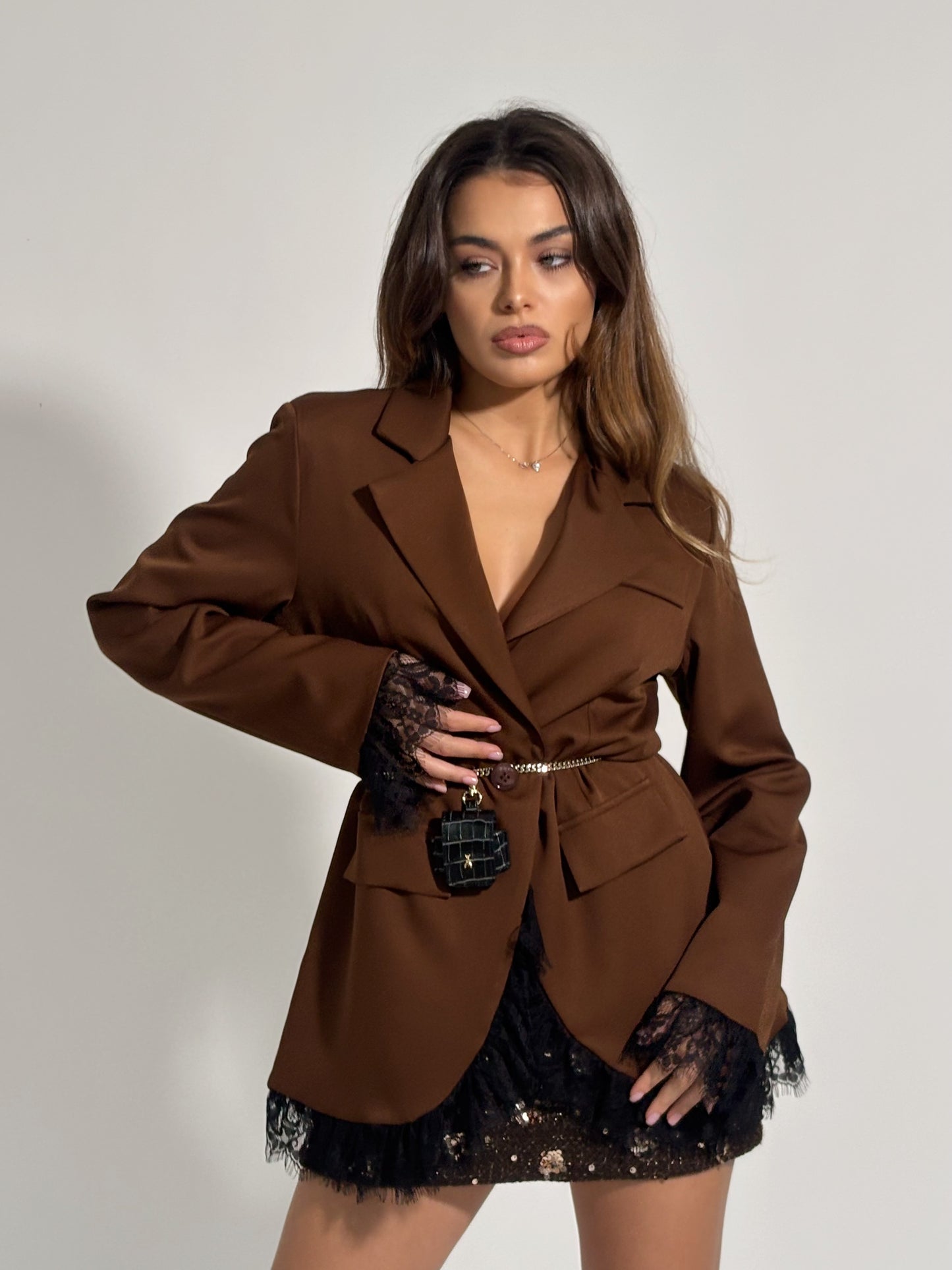 Блейзър Belissima с дантела