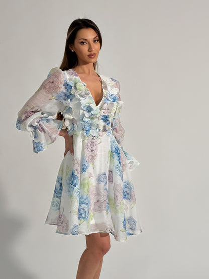 Рокля Flora с цветя