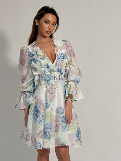 Рокля Flora с цветя