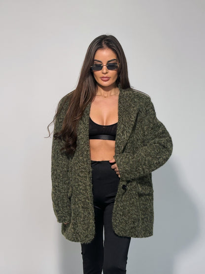 Блейзър Cocona от плътна материя