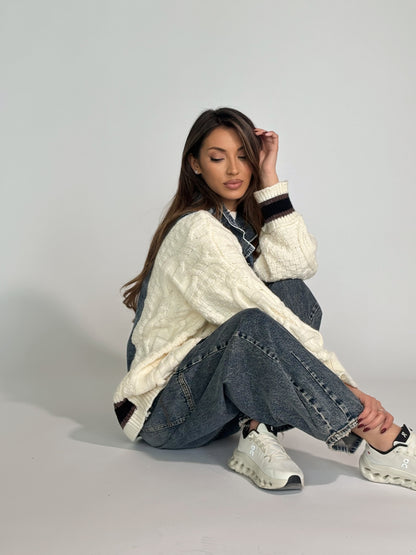 Жилетка с дънкови елементи Verina