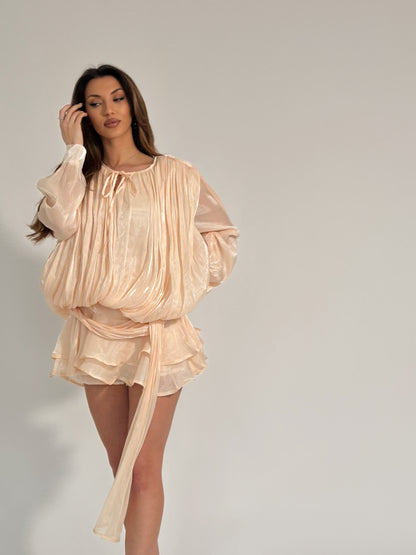 Сатенена рокля Jolie