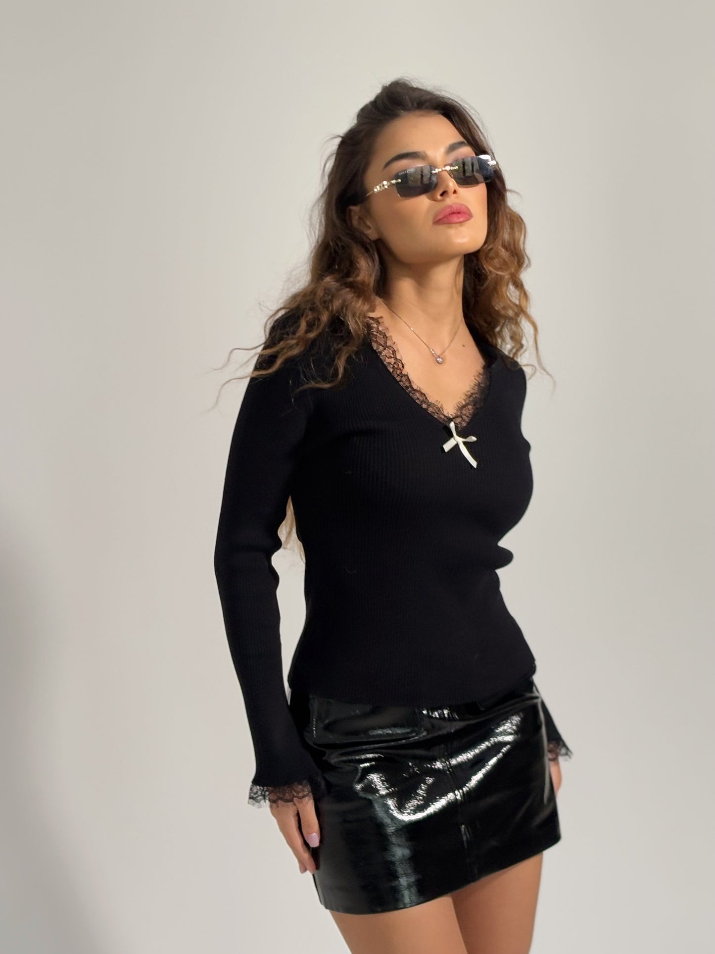 Блуза с дантела Giana