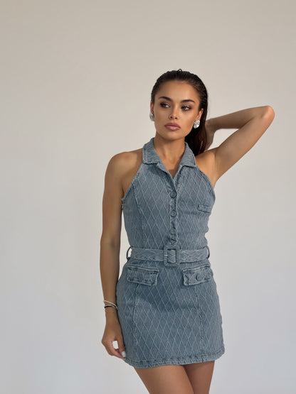 Rochie din denim Rona