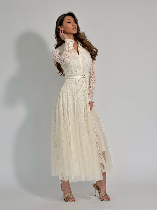 Дантелена рокля Doroteya