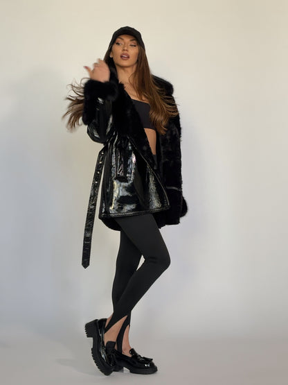 Яке Leila от лак с пух