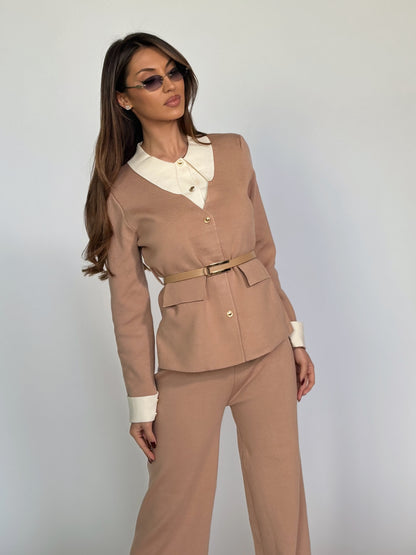 Комплект Bossy от фино плетиво с колан